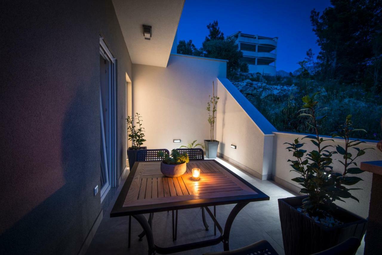 Apartmani Spiline - Mia Baška Voda Exteriér fotografie