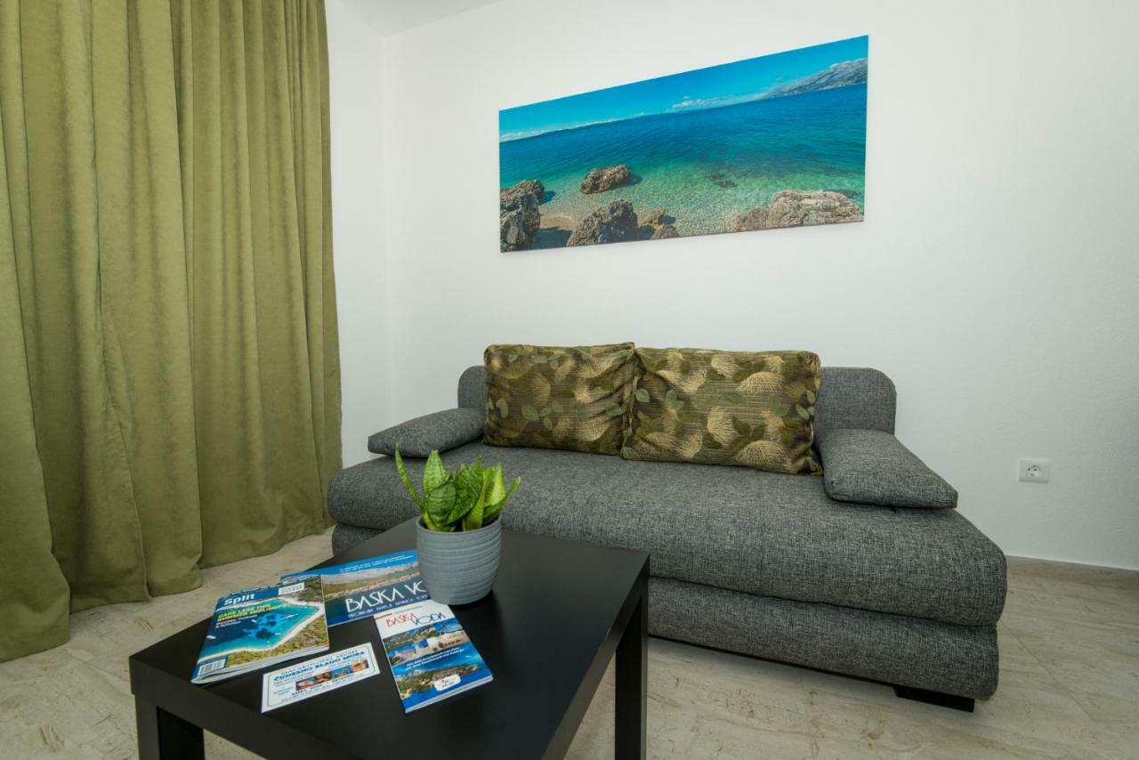 Apartmani Spiline - Mia Baška Voda Exteriér fotografie