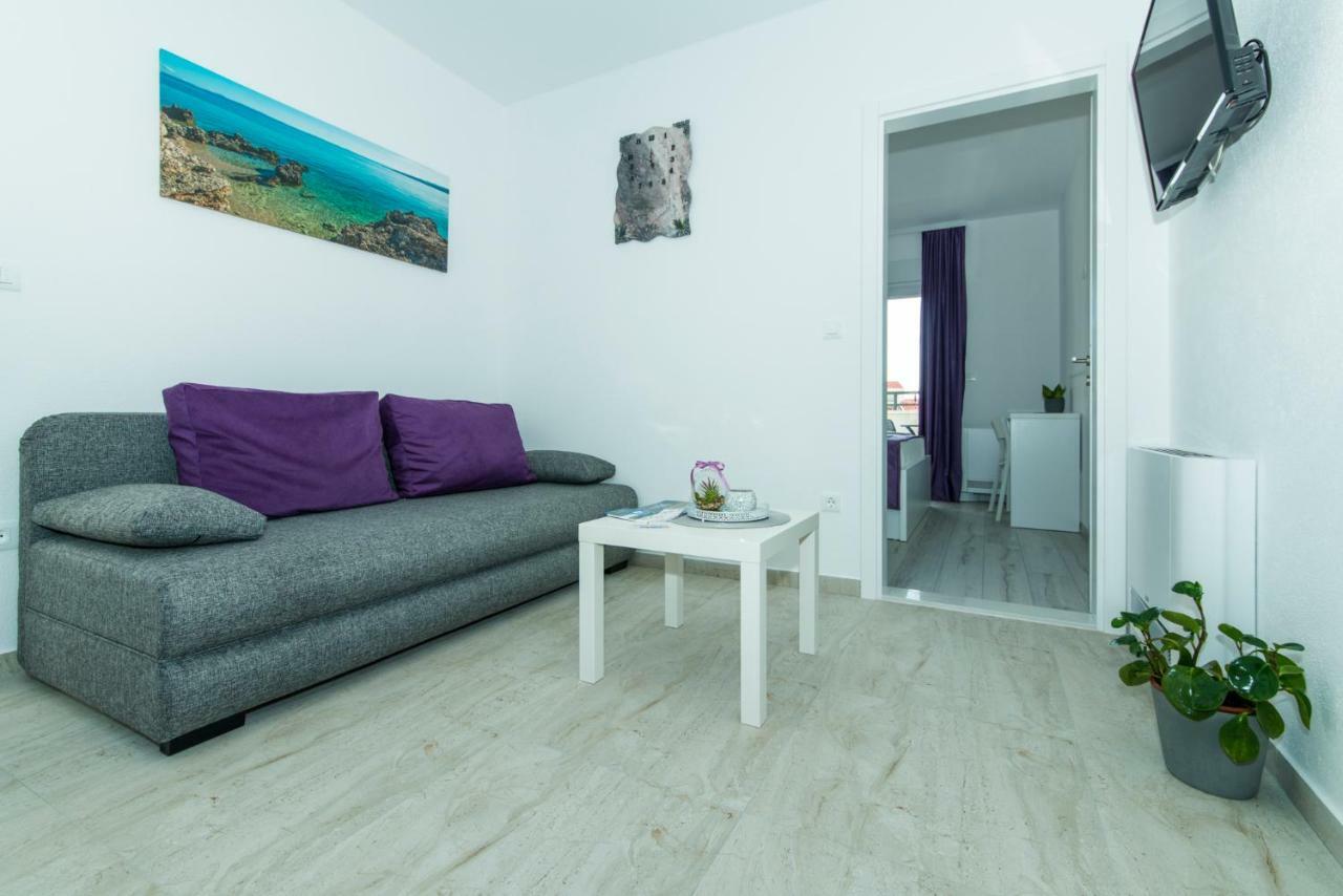 Apartmani Spiline - Mia Baška Voda Exteriér fotografie