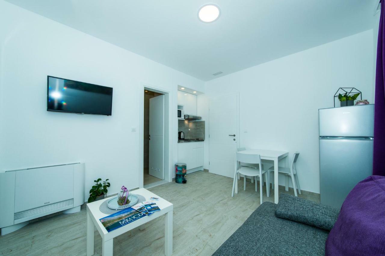 Apartmani Spiline - Mia Baška Voda Exteriér fotografie
