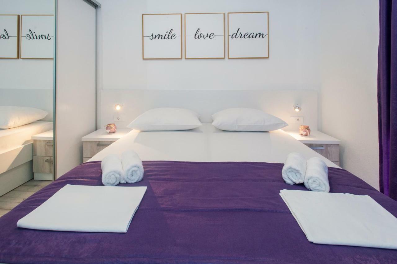 Apartmani Spiline - Mia Baška Voda Exteriér fotografie